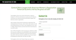 Desktop Screenshot of daughtersoferin.org